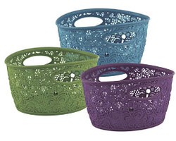 Корзинка овальная VICTORIA mix(02205)