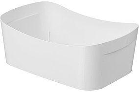 Корзинка универсальная 2,7л 240х165х90мм (белый)