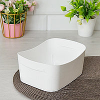 Корзинка универсальная 4,5л 290х190х105мм (белый)