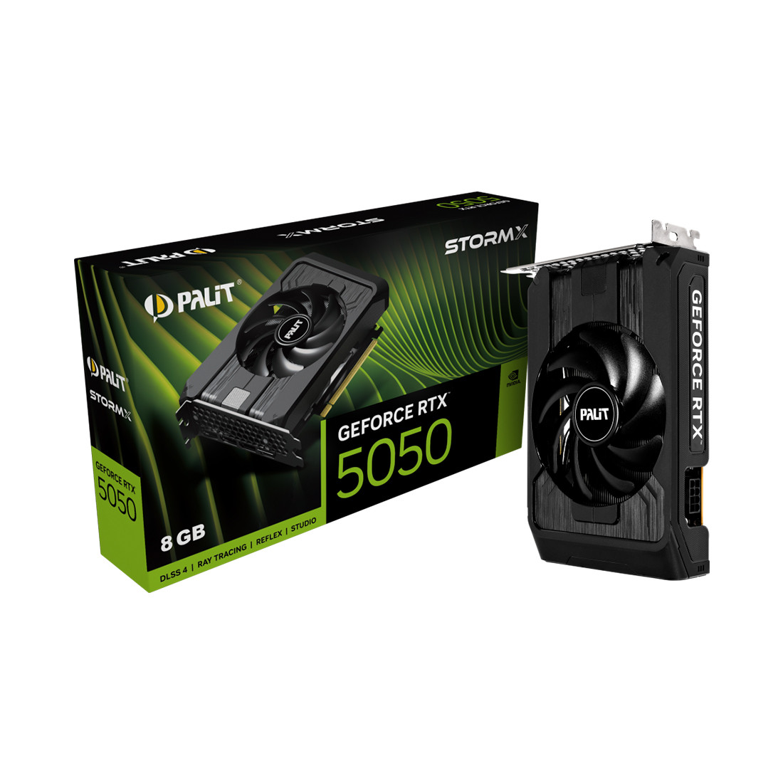 Видеокарта PALIT RTX5050 STORMX 8G (NE65050019P1-GB2070F), фото 1