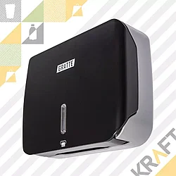 Диспенсер для бумажных полотенец GRATTE, Черный матовый