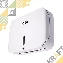 Диспенсер для бумажных полотенец GRATTE, Белый глянцевый