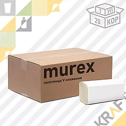Полотенца бумажные V сложения 2 сл. MUREX PRO (200 листов) /20