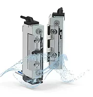 DORCAS SW 99-2 NDF 10-24V AC/DC электромеханическая защёлка влагозащищённая на ответной планке GAX нерж.сталь