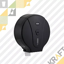 Диспенсер для туалетной бумаги в рулонах Jumbo, Черный