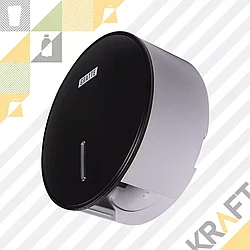 Диспенсер для туалетной бумаги GRATTE, Черный матовый