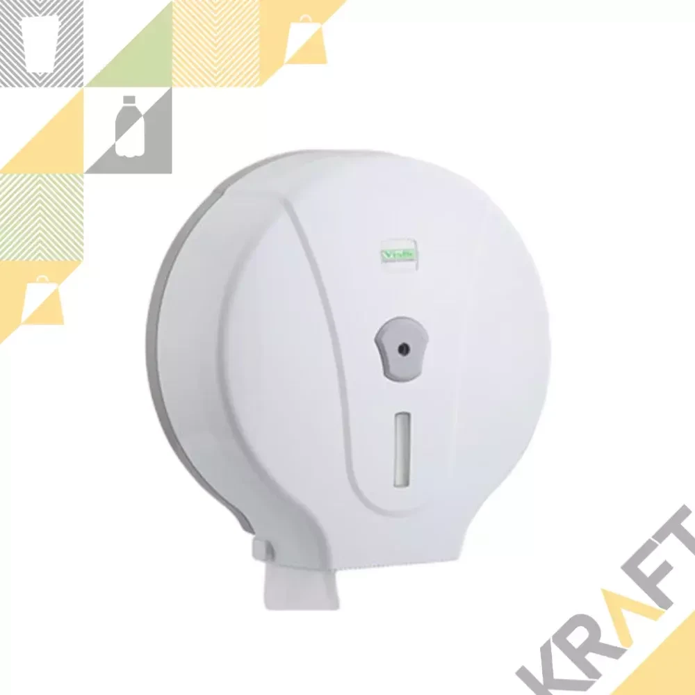 Диспенсер для туалетной бумаги в рулонах Jumbo, Белый, фото 1