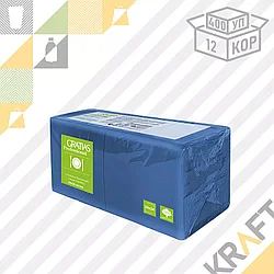 Салфетки 24х24 1сл, GRATIAS professional синие (400 листов) /12