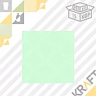 Салфетки 24х24 2сл, GRATIAS professional зеленые пастель (250 листов), фото 2