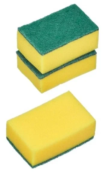 Губка для посуды  PROблеск 3 штуки, фото 1
