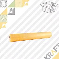 Пищевая пленка, 450 мм х 300 м, 8 мкм, желтая, "АVIORА" (1/8)