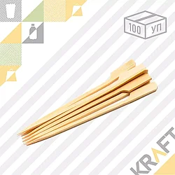 Пика бамбуковая "Гольф" 12 см ЛП (100шт/уп)