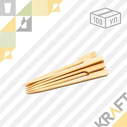 Пика бамбуковая "Гольф" 9 см ЛП (100шт/уп)