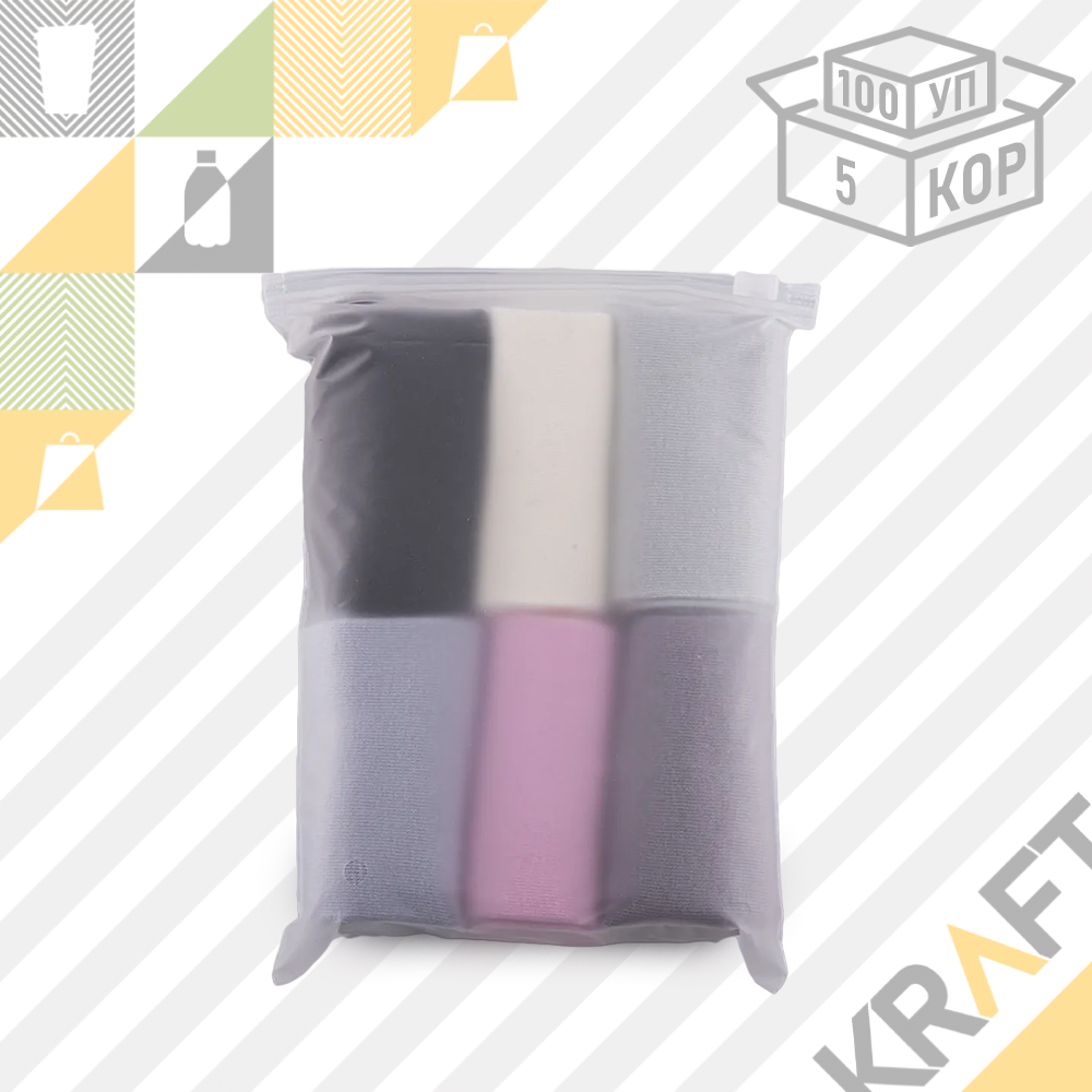 Пакет со слайдером NOVAFLEX 150 х 200 мм (100шт/5уп ), фото 1