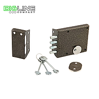 Замок ЗЕНИТ ЗН 4-2 медь накладной