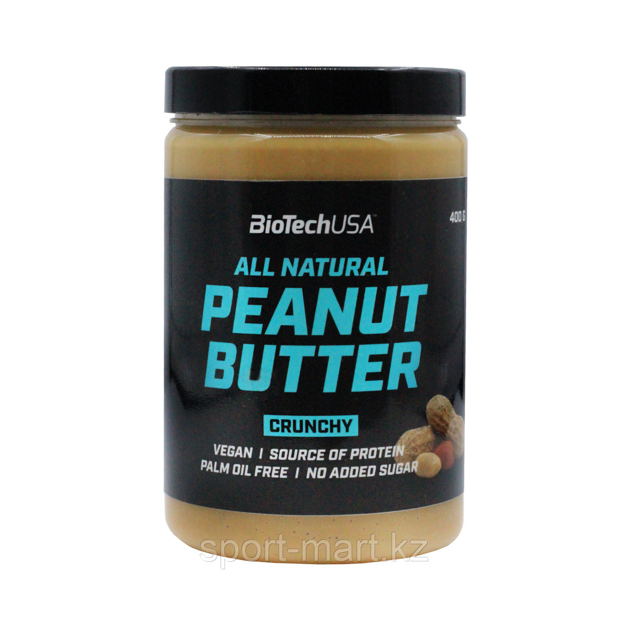 Арахисовая паста BioTech USA Crunchy 400 гр, фото 1
