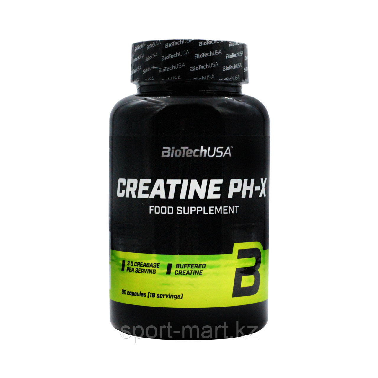 Креатин BioTech USA pHX 1250 мг 90 капсул, фото 1