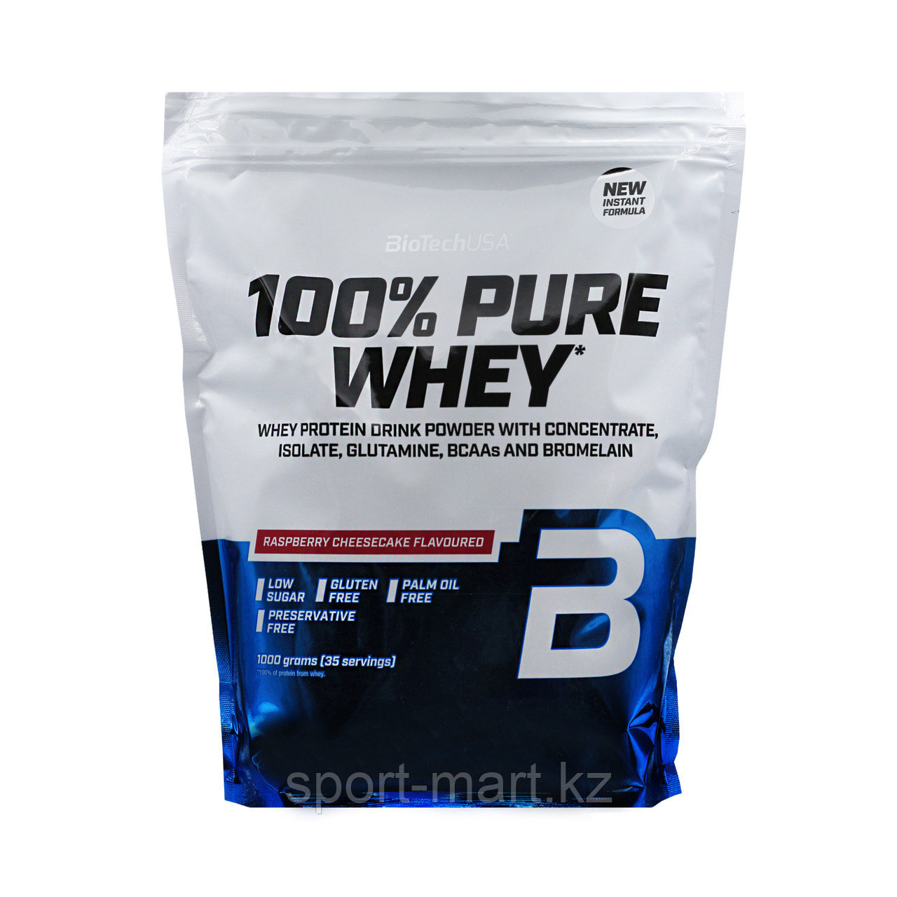 Сывороточный протеин BioTech USA 100% Pure whey 35 порций 1000 гр, фото 1