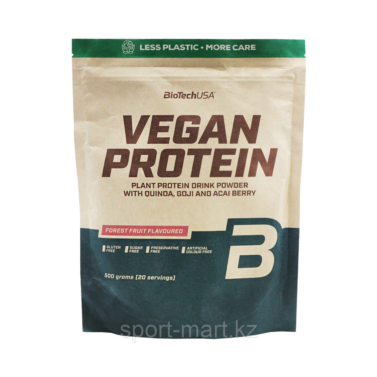 Растительный протеин BioTech USA Vegan Protein 20 порций 500 гр, фото 1