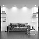 Встраиваемый светильник Yin GU10 1x10Вт, фото 5