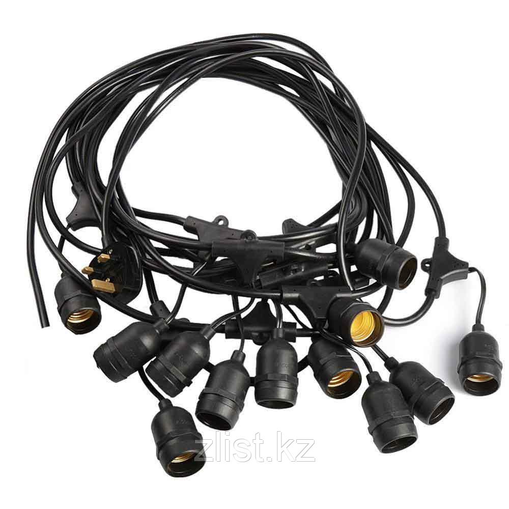 Белт-лайт гирлянды c лампочками для летних площадок, кафе 100 метров соеденяются до 10 км., фото 1