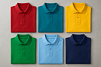 Поло с коротким рукавом индивидуальный дизайн