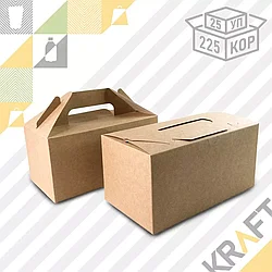 OSQ BOX WHM* Упаковка чемодан с ручкой M, 225*120*110 (25/225)