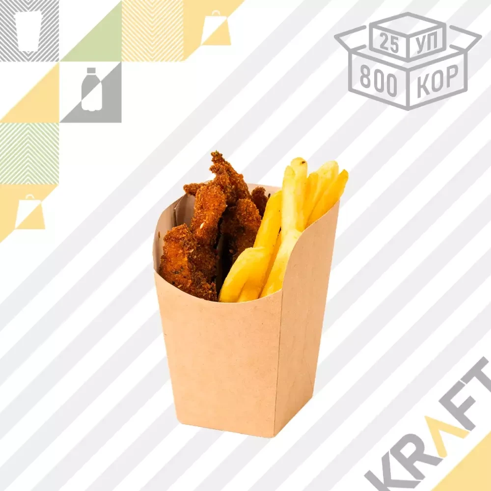 OSQ ECO Snack Cup L, Упаковка для снеков (25/800), фото 1