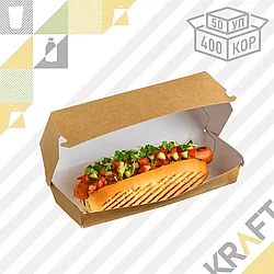 OSQ HD Box, Упаковка для Хот Догов (50/400)