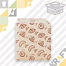 Уголок с рисунком "ВЫПЕЧКА", 175 х 140, жиростойкий, коричневый (100/3500), фото 2