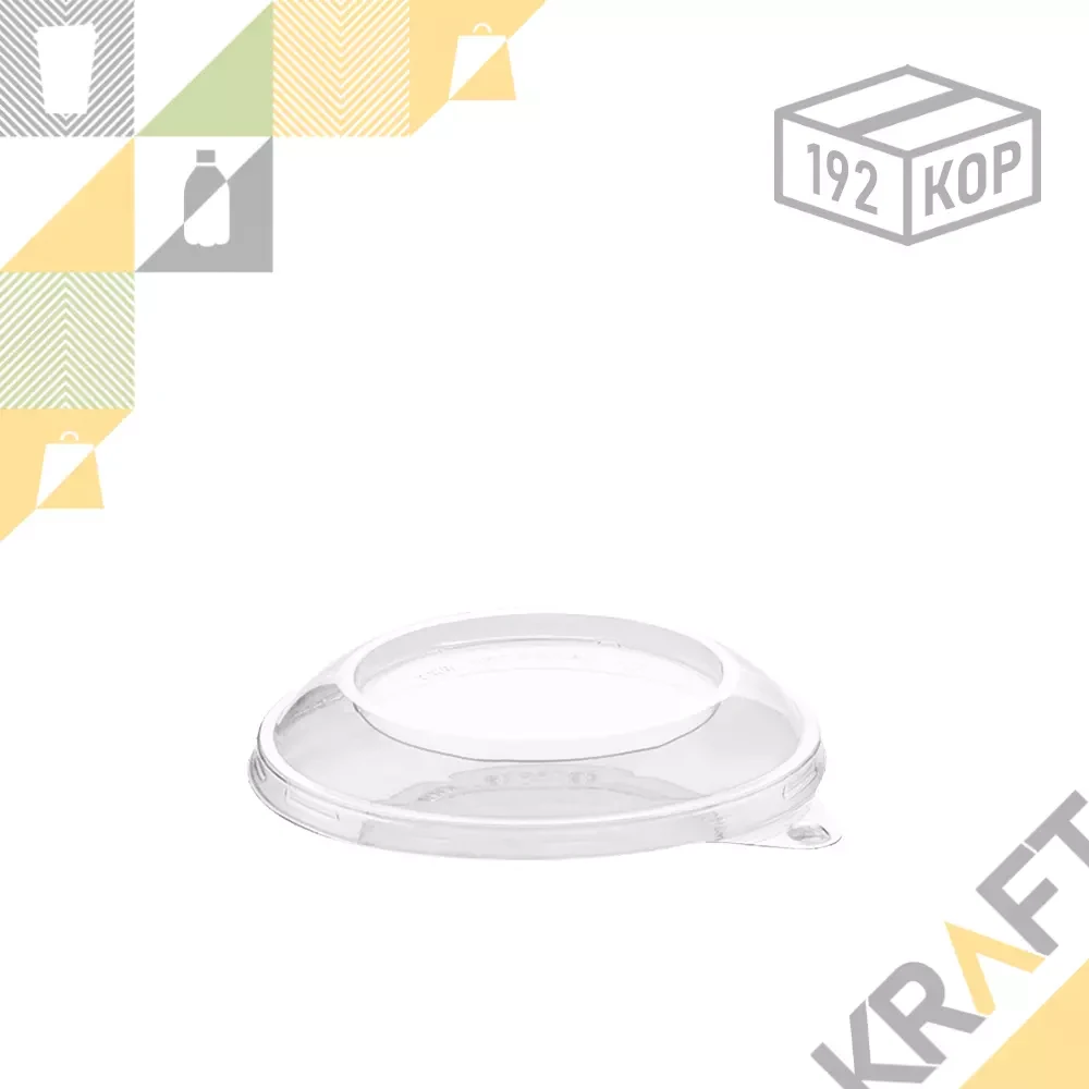 Крышка к креманке "RAMEKIN" 200мл, ПРОЗРАЧНАЯ (192), фото 1