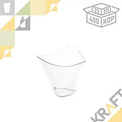 Креманка "Кимоно" 120мл, ПРОЗРАЧНАЯ (25/400)