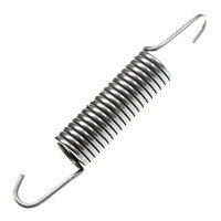 Пружина растяжения Ø2мм, Ø16мм, L=100мм