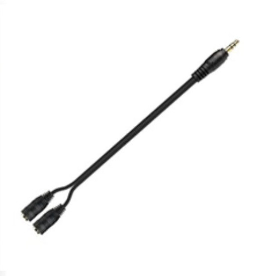 Адаптер-переходник для наушников Smartbuy 2х3.5 мм (F)- 3.5 мм (M) проводной, фото 1