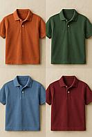 Поло с коротким рукавом стиль под заказ