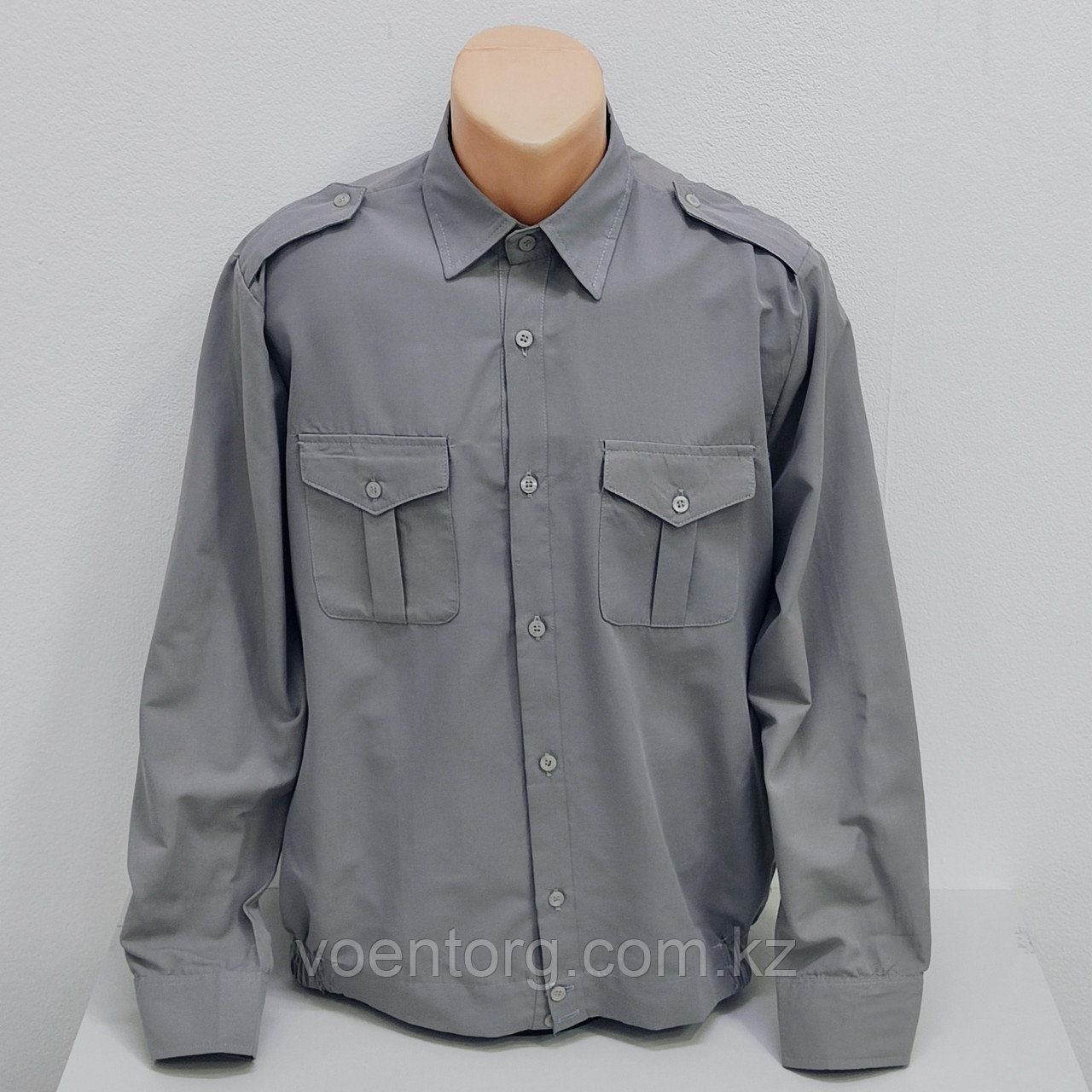 Рубашка цвет полынь для урока начальной военной подготовки (НВП) - фото 1 - id-p126564856