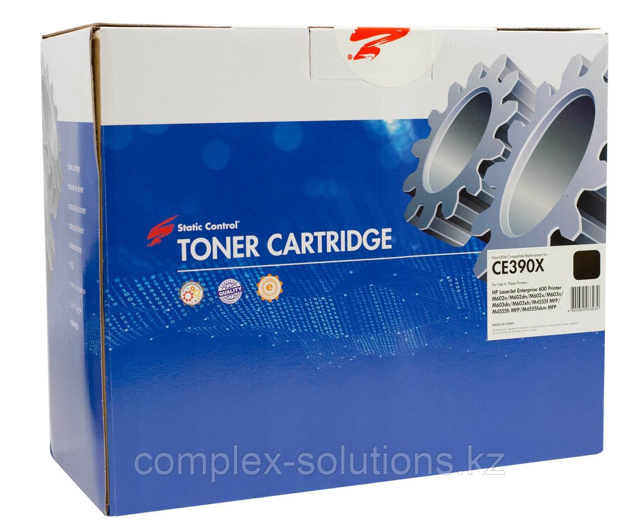 Картридж Static Control [CE390X] для HP LJ Enterprise 600 | 602 | 603, 24K | [качественный дубликат]