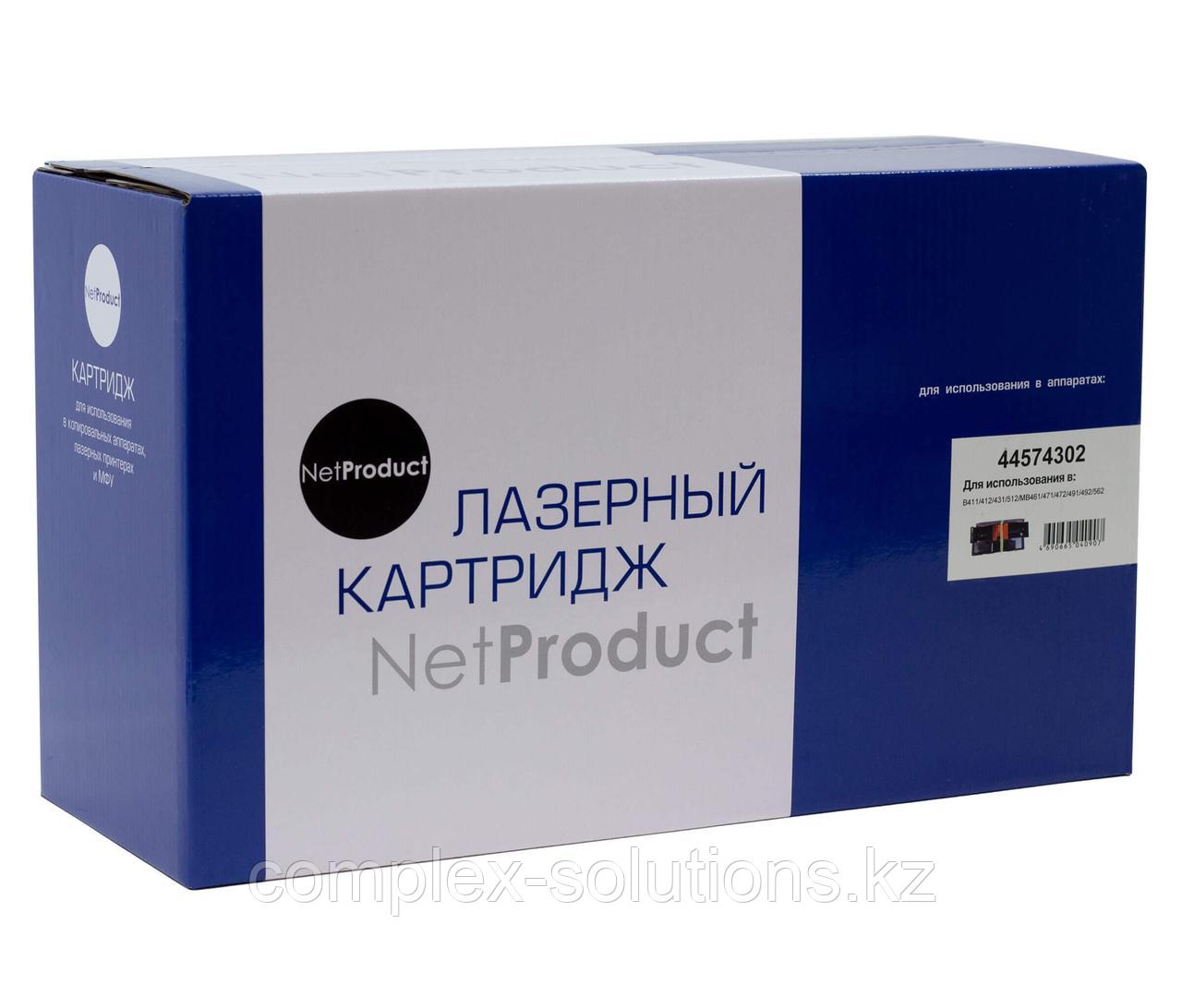 Drum | Драм картридж NetProduct [44574302] для OKI B411 | 412 | 431 | 512 | MB461 | 471 | 472 | 491 | 492 |