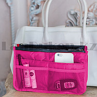 Органайзер для сумки розовый