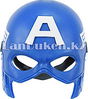 Маска на пол лица Капитан Америка