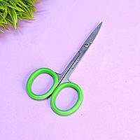 Маникюрные ножницы 9см зеленые