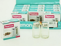 7614 FISSMAN Солонка и перечница 40 мл (стекло)