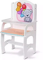 Стульчик для кормления Мишка с шариками СТК001МШ Коняша