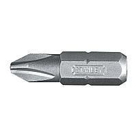 STANLEY, 1-68-942, ВСТАВКА С ШЕСТИГРАННЫМ ХВОСТОВИКОМ 1/4" PH1Х25ШТ.
