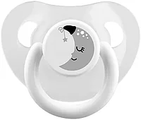 Соска-пустышка скош. сосок, от 6 мес. силикон 23823 LUBBY