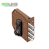 Замок ЭЛЬБОР 1.05.59 МА накладной сувальдный 3 ригеля