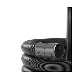Двустенная труба ПНД DKC 121911A100 гибкая для кабельной канализации д.110мм с протяжкой