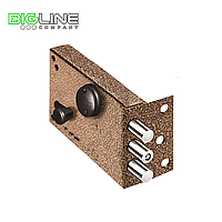 Замок ЭЛЬБОР Л1.02.61.5.5МА Лазурит накладной "Соболь" сувальдный с защитой 3 ригеля