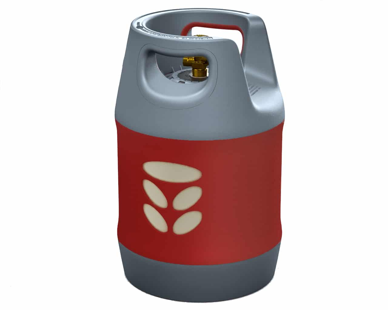 Газовый баллон HPCR модель LPGC18G1 или CG2, 18,2 л, фото 1