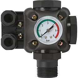 Реле давления с манометром 220В, 1"